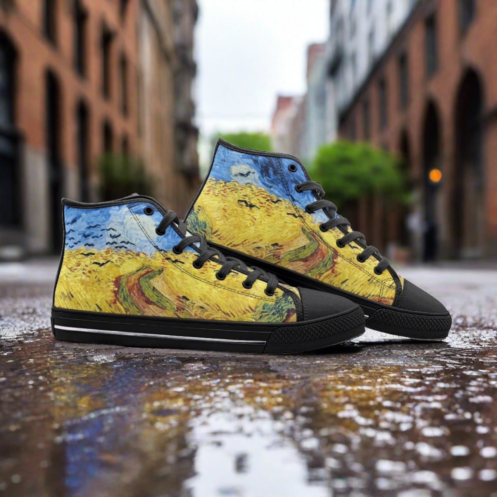 "Wheatfield with Crows" by Vincent Van Gogh