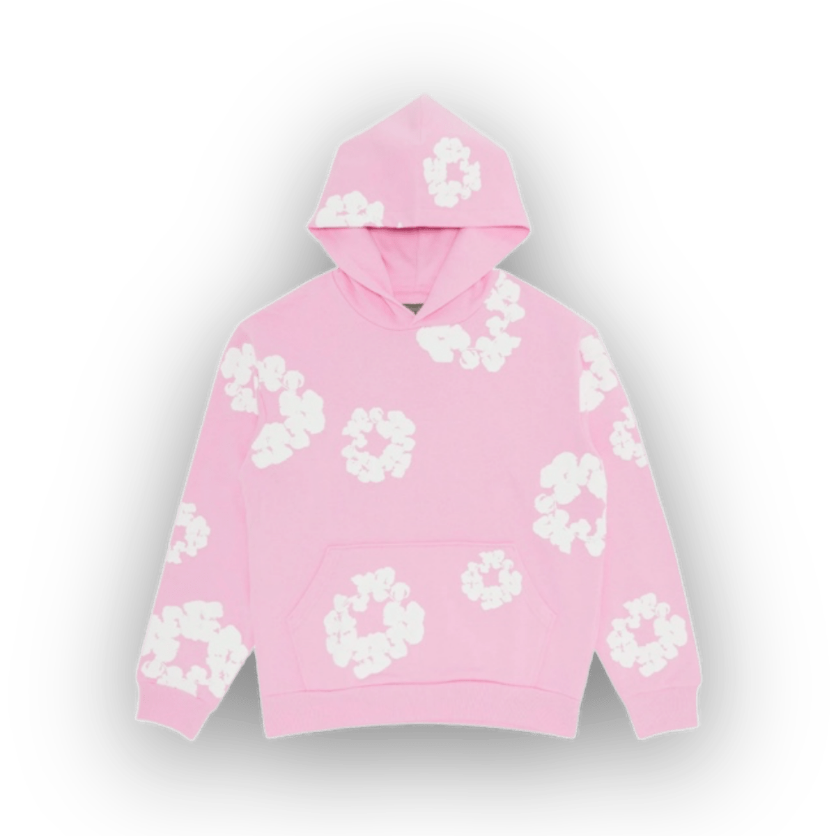 Denim Tears the Cotton Wreath Pink Hoodie