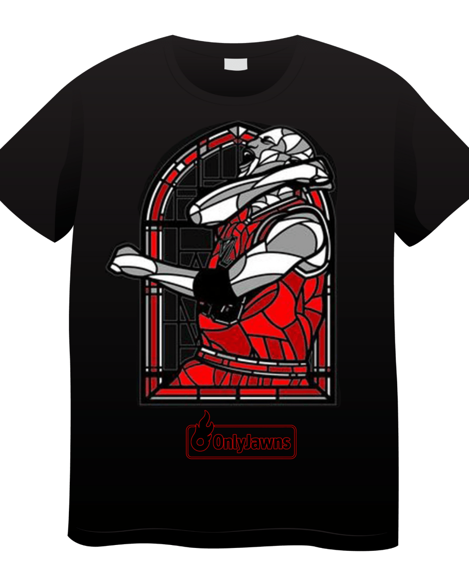 Jordan 11 Bred Jordan Glass - Original Jawns - Black T-Shirt