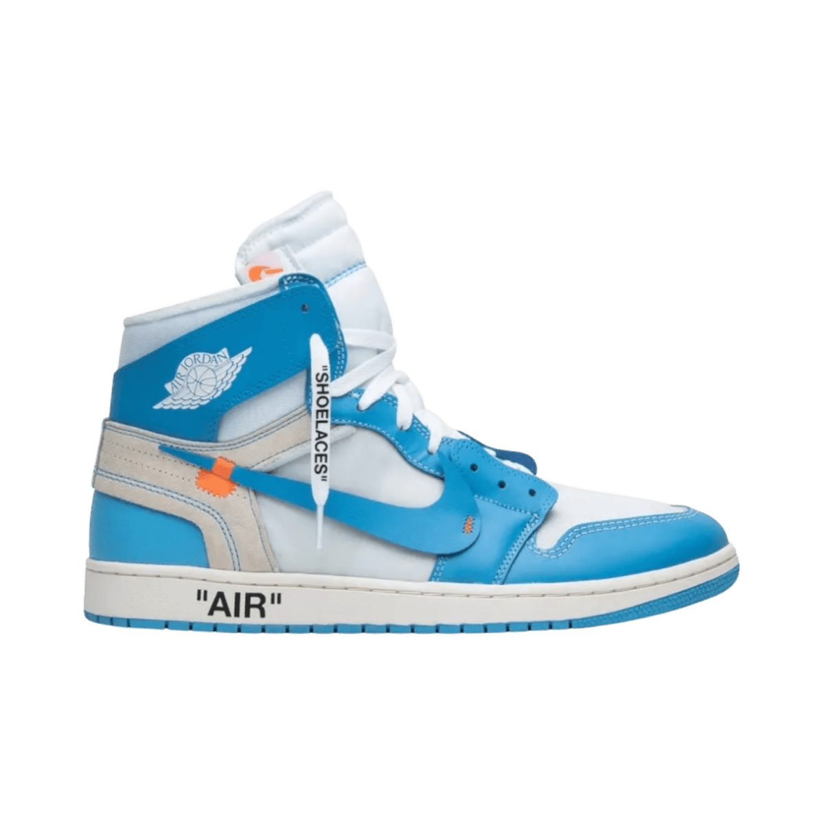 Off-White x Jordan 1 High OG 'UNC' - Gently Enjoyed (Used) Men 12 - No Box