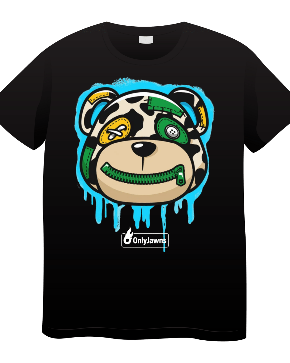 SB Dunk Chunky Monkey Crazy Bear - Original Jawns - Black T-Shirt