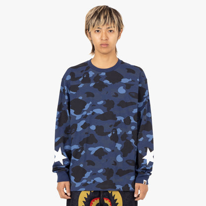 BAPE Color Camo Long Sleeve / Navy