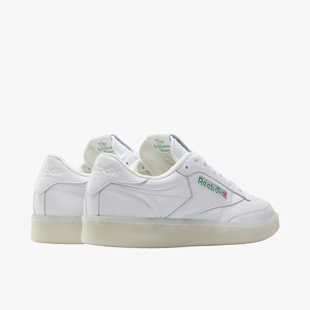 Reebok Club C 85 Vintage White / Glen Green - Vector Red