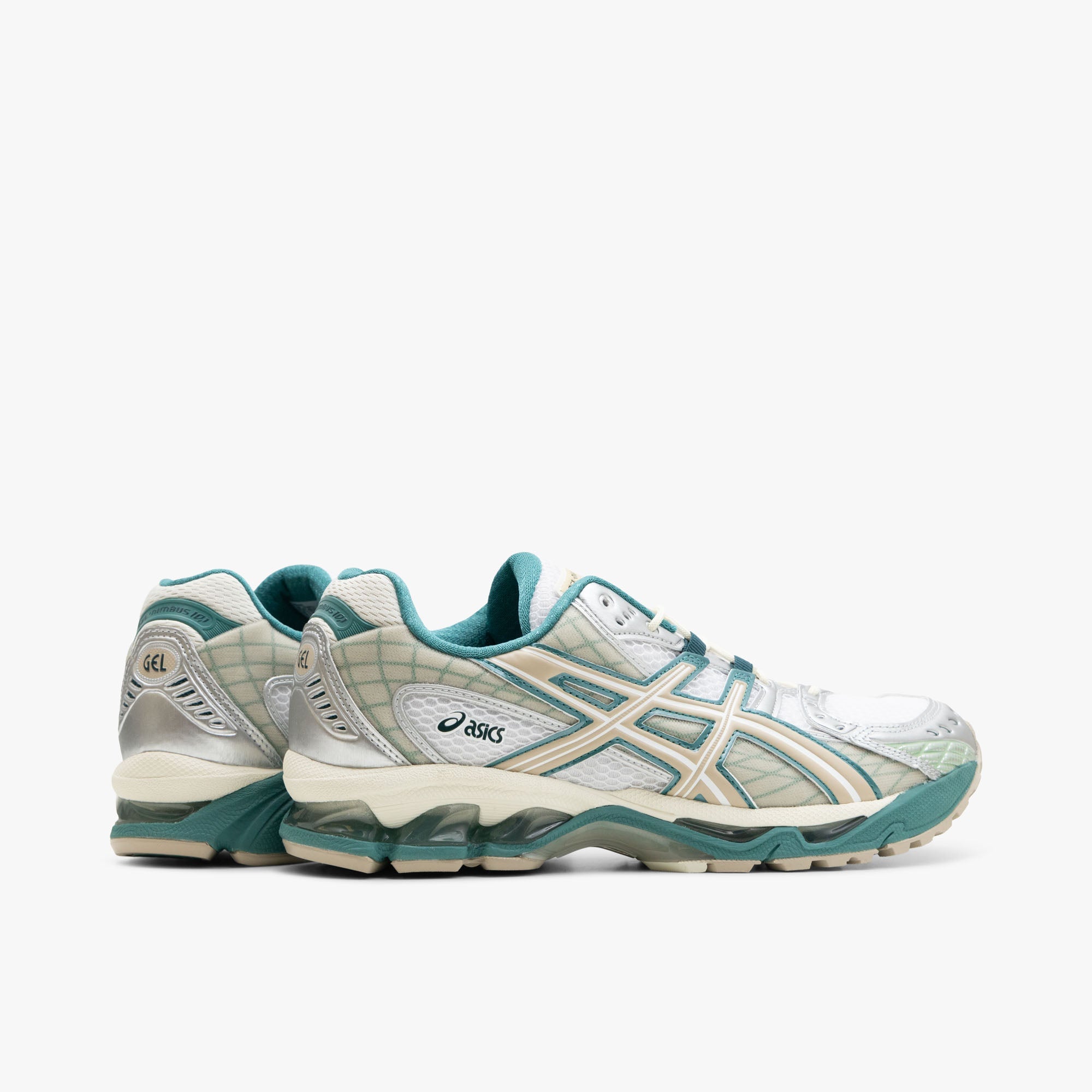 ASICS Gel-Nimbus 10.1 White / Rainy Lake