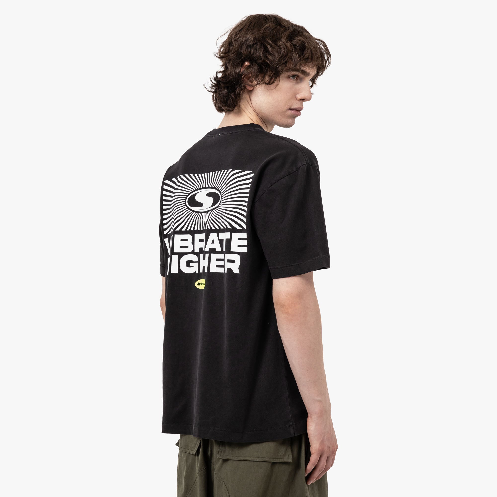 Supervsn Vibrate Higher T-Shirt / Vintage Black