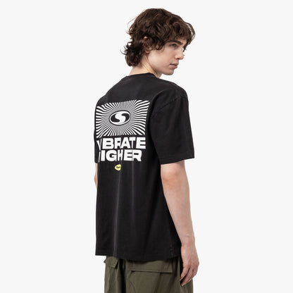 Supervsn Vibrate Higher T-Shirt / Vintage Black