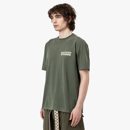 Supervsn Adinkra Studio T-Shirt / Moss