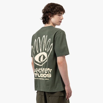 Supervsn Adinkra Studio T-Shirt / Moss