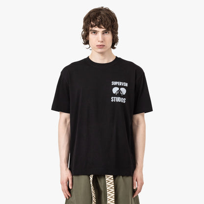 Supervsn Reflection T-Shirt / Black