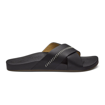 WOMEN'S OLUKAI KIPE'A 'OLU | BLACK / BLACK