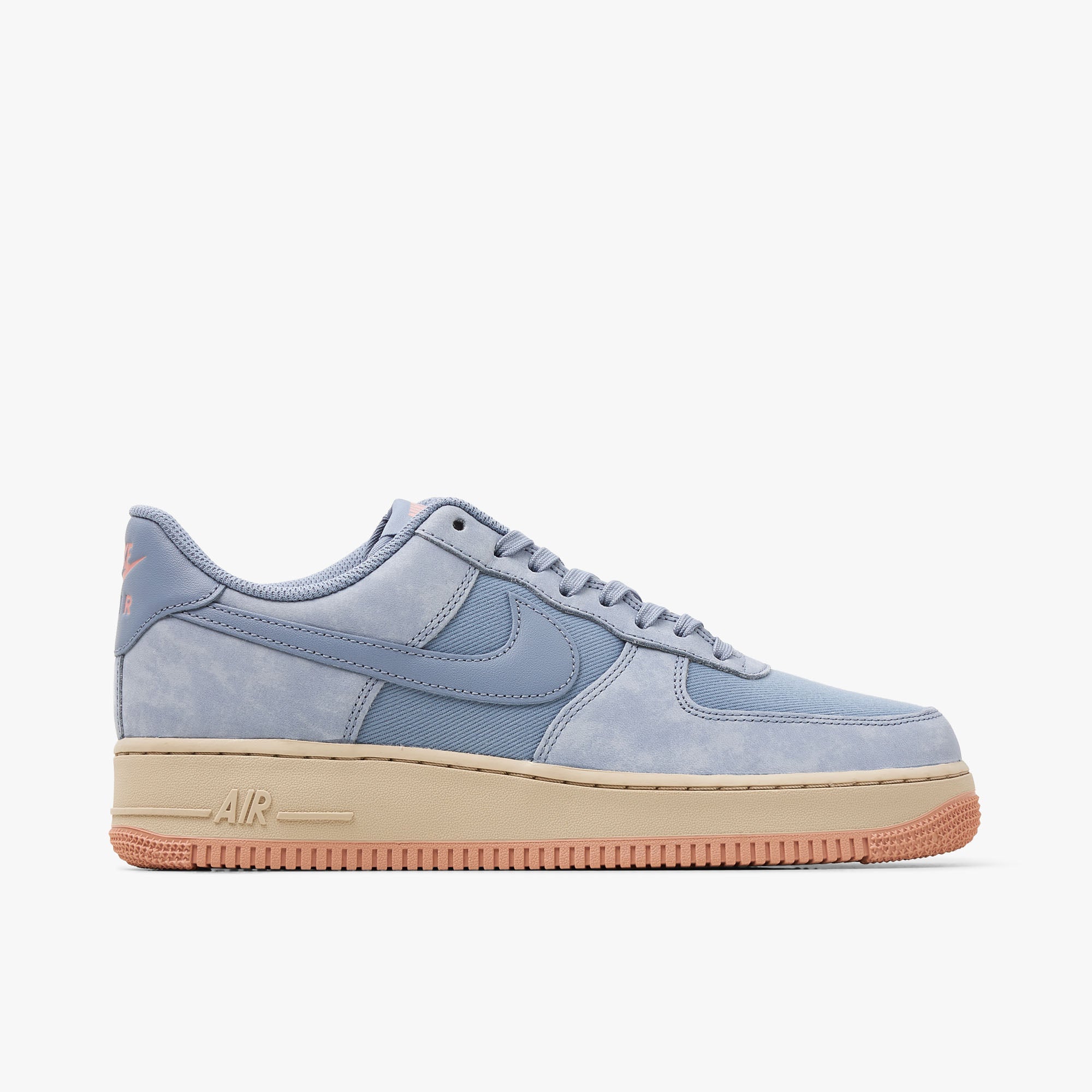 Nike Air Force 1 '07 LX Ashen Slate / Ashen Slate - Red Stardust