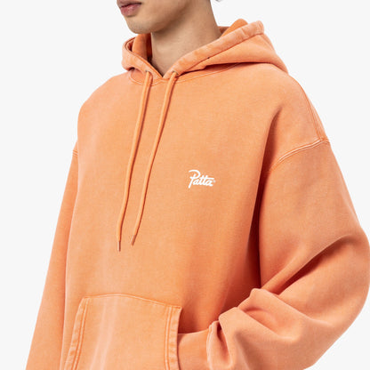 Patta Classic Washed Hooded Sweater Melon