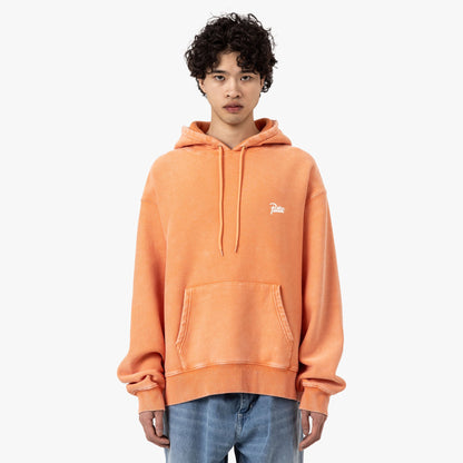 Patta Classic Washed Hooded Sweater Melon