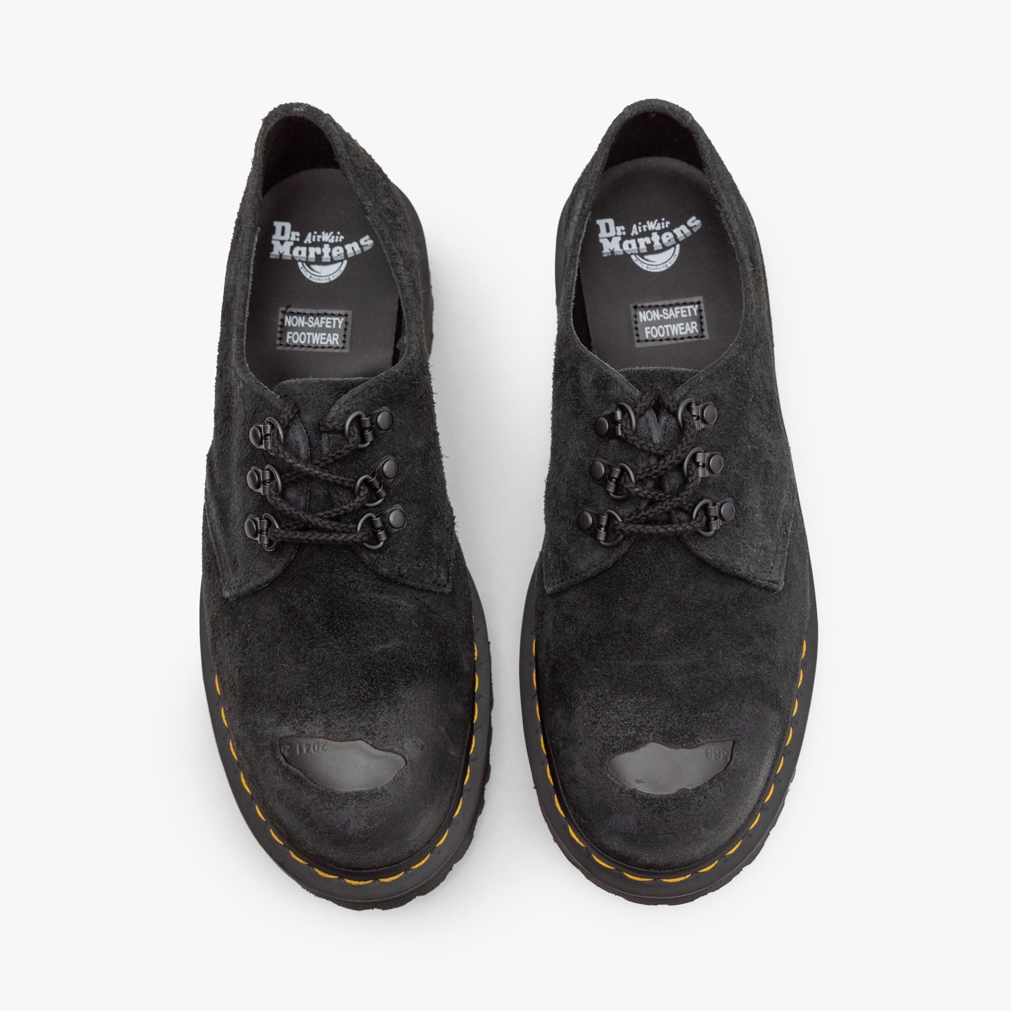 Dr. Martens 1461 Hairy Suede Black