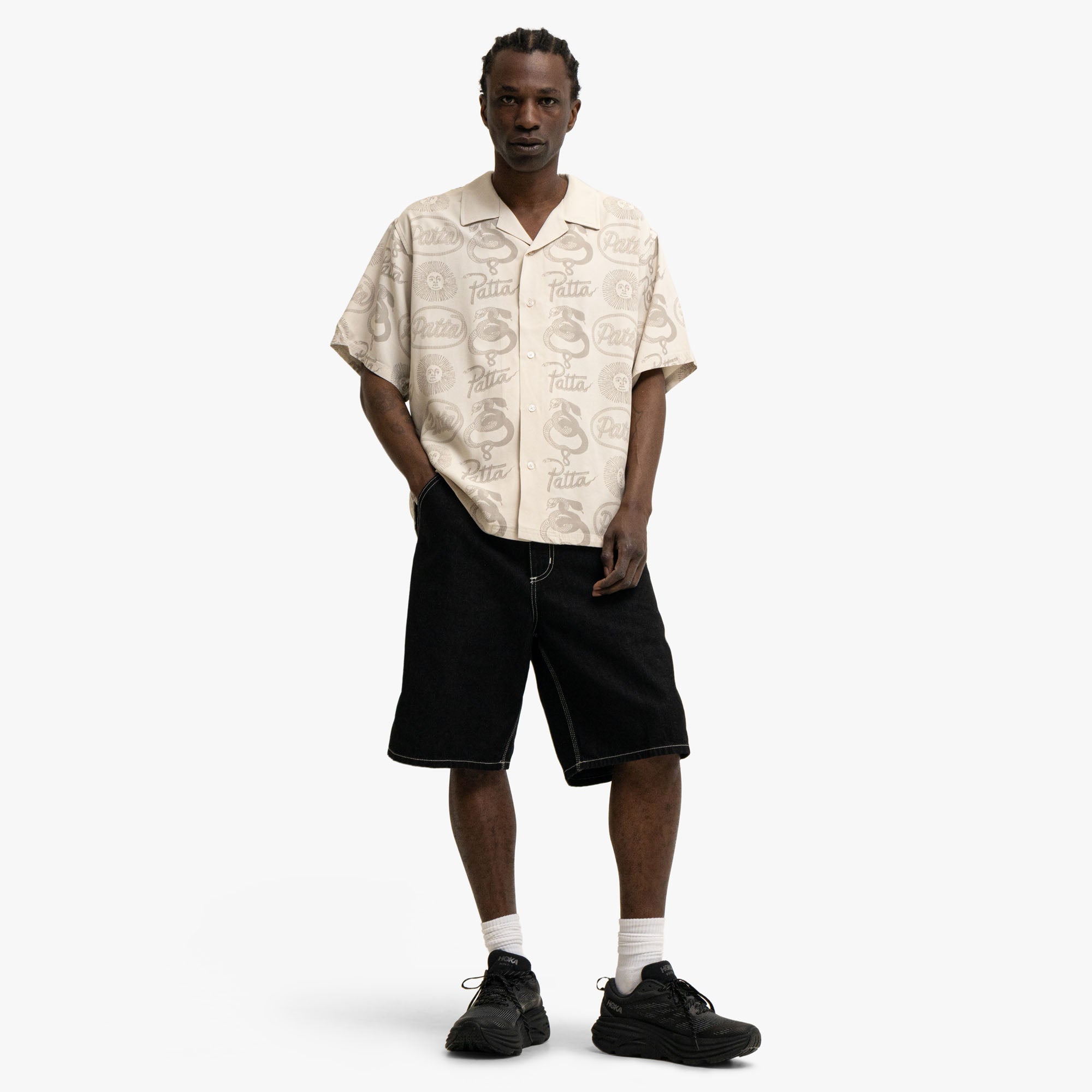 Patta Serpentes Summer Shirt Pumice Stone