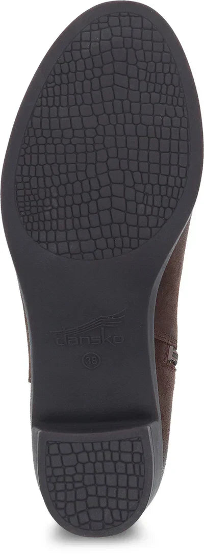 WOMEN'S DANSKO CAGNEY BOOT | BROWN BURNISHED SUEDE