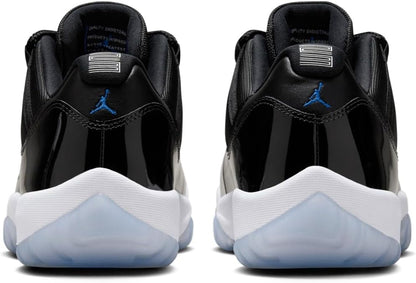NIKE Jordan Men's 11 Low “Space Jam” Size 12 Black/Varsity Royal-White (FV5104-004)