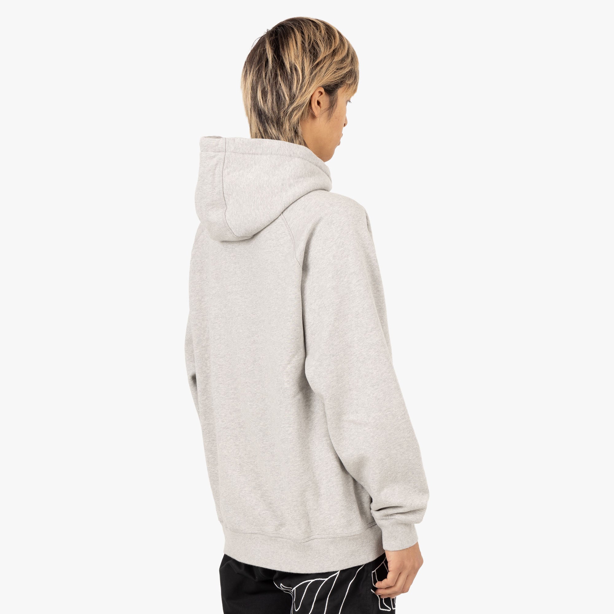 by Parra Blob Logo Hooded Sweatshirt / Heather Grey