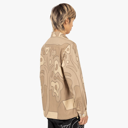 by Parra Fruit Tree Camo Shirt / Tan