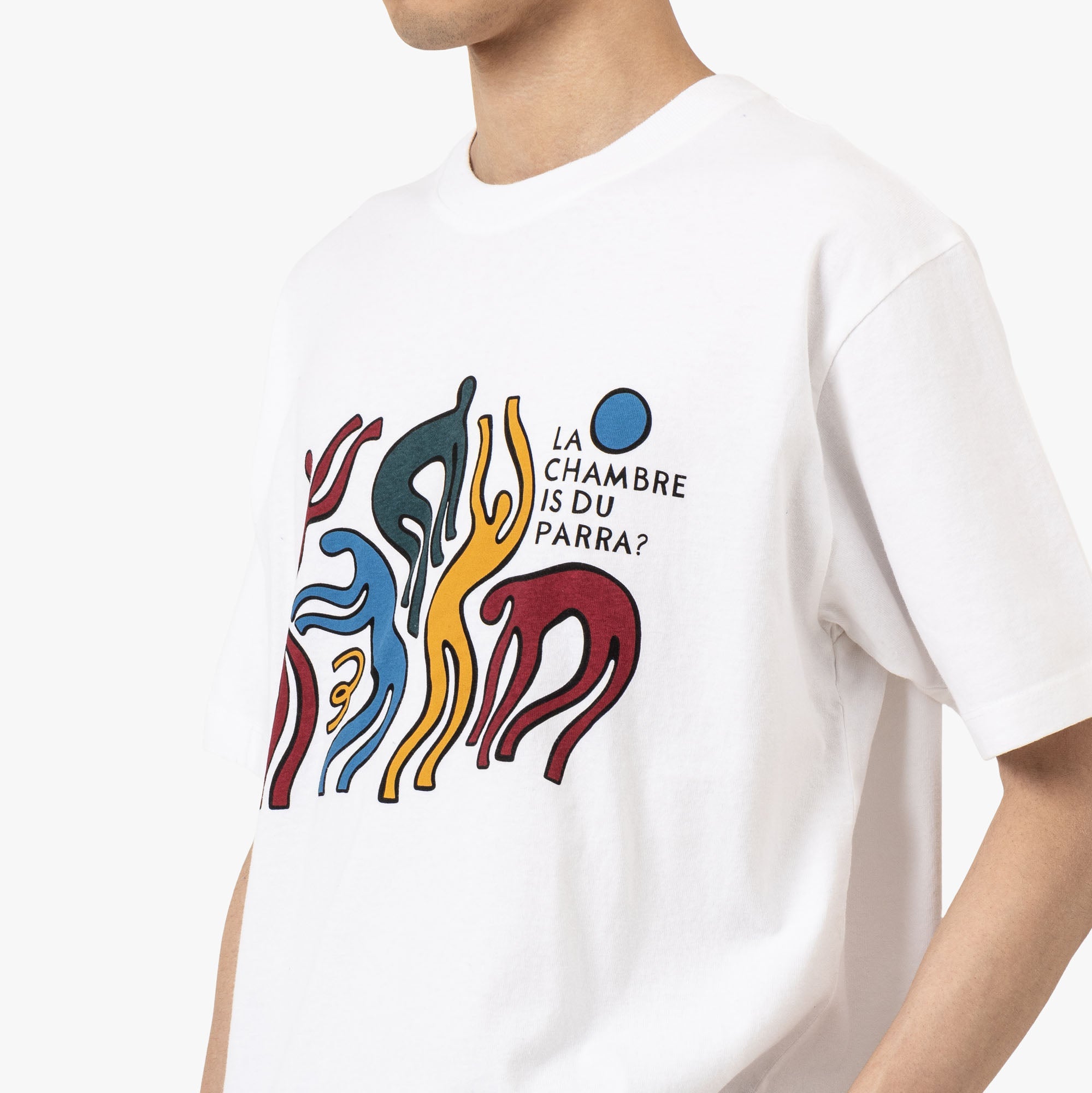 by Parra La Chambre Nuit T-Shirt White