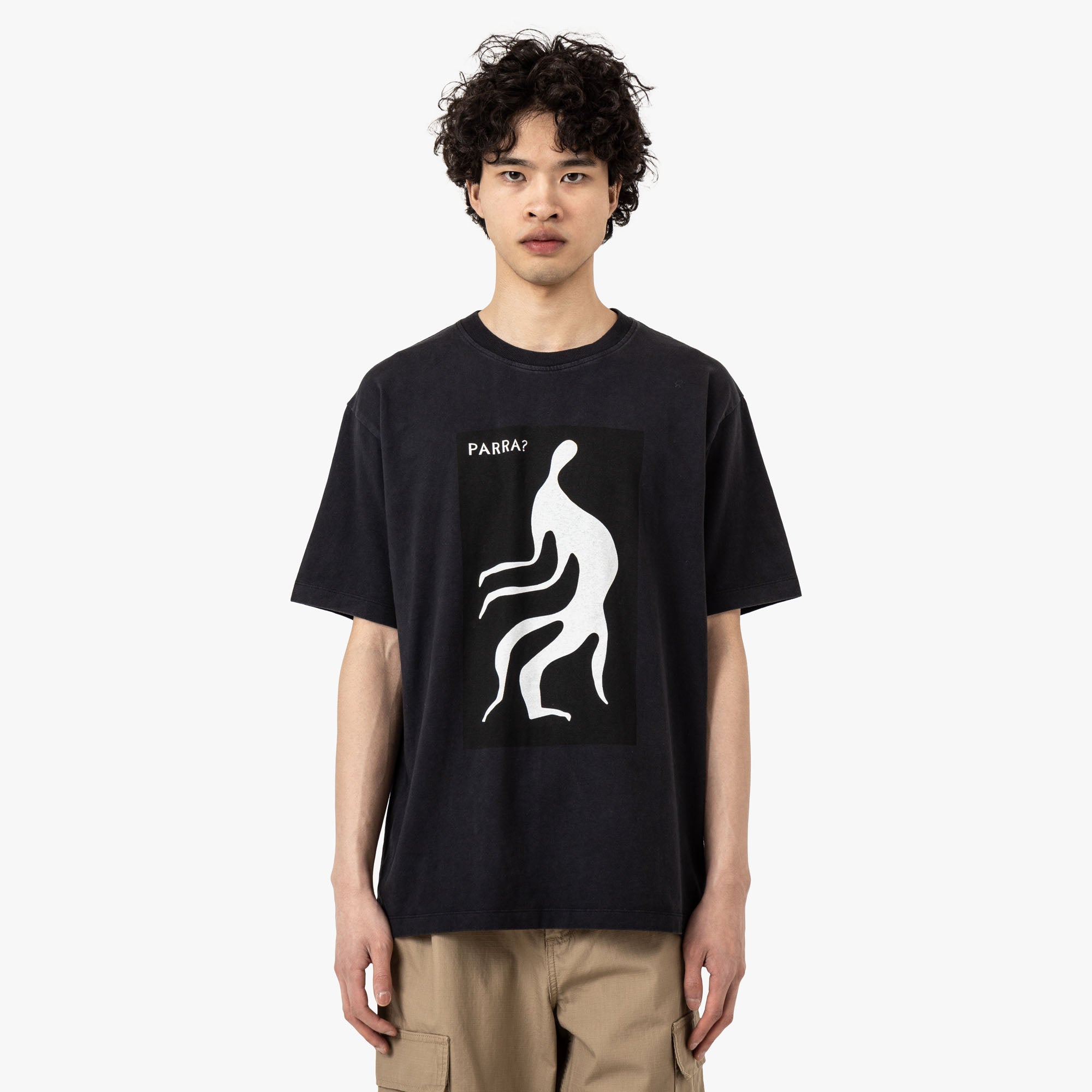 by Parra The Stalker T-Shirt Black