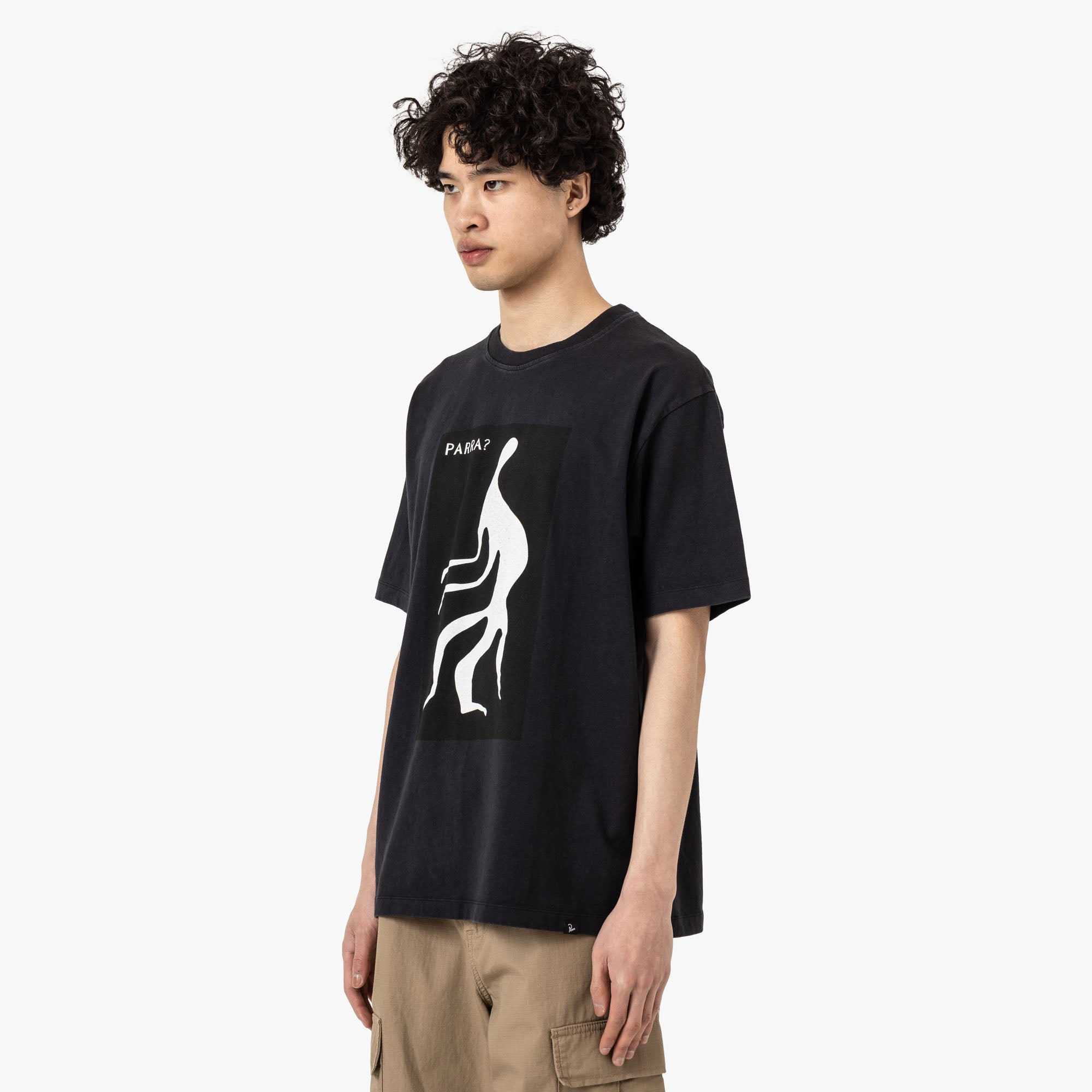 by Parra The Stalker T-Shirt Black
