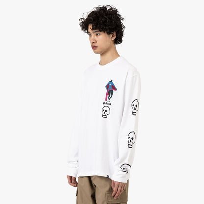 by Parra Lowering the Bar Longsleeve White
