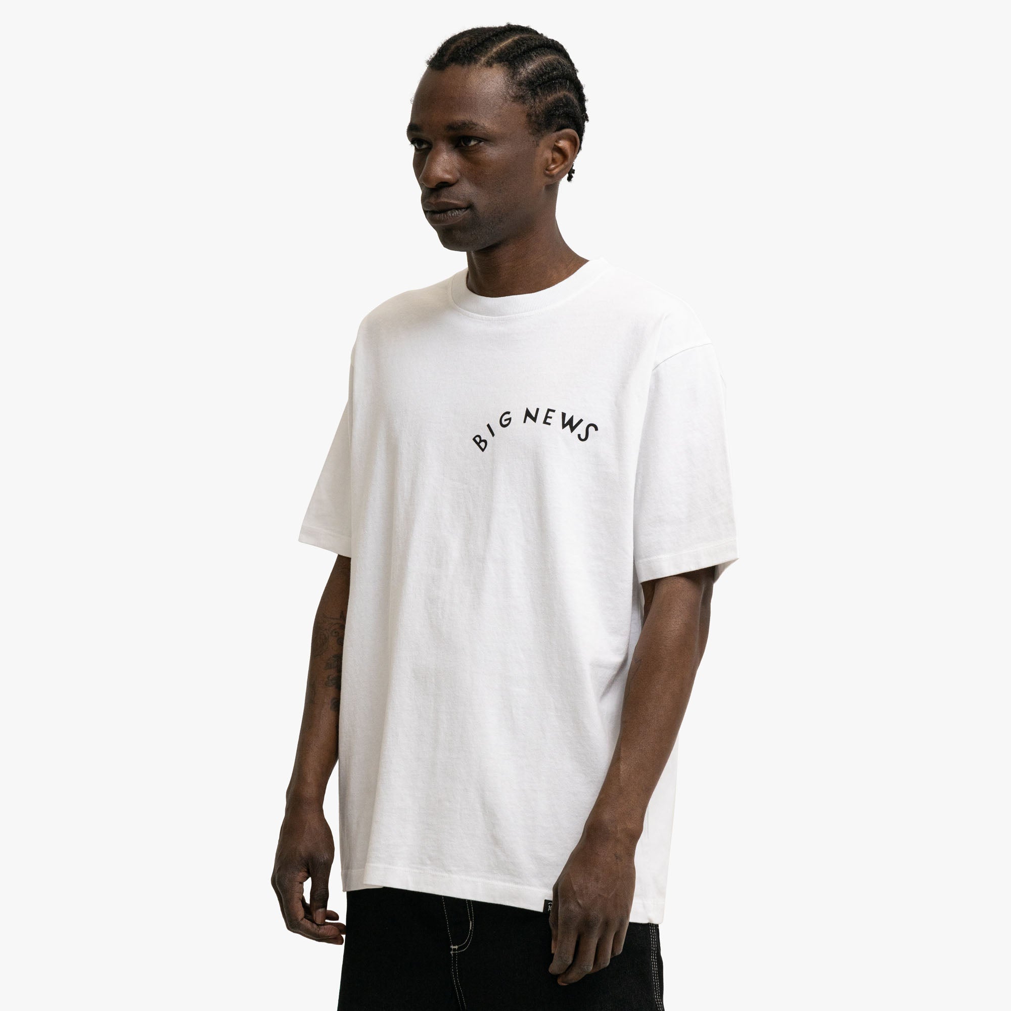 by Parra Big News T-Shirt White