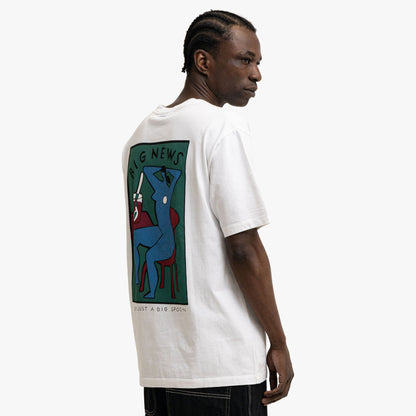 by Parra Big News T-Shirt White