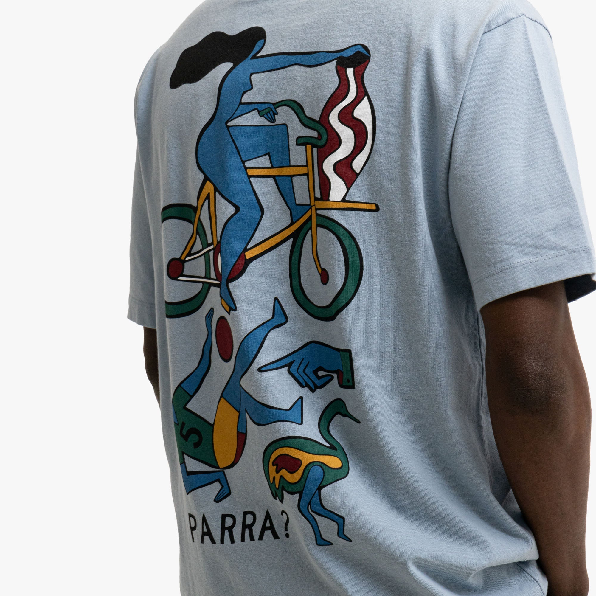 By Parra Delivery T-Shirt Light Blue