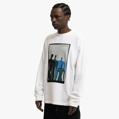 by Parra The Visitors Longsleeve White