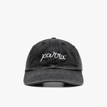 by Parra Scripted Hat Washed Black