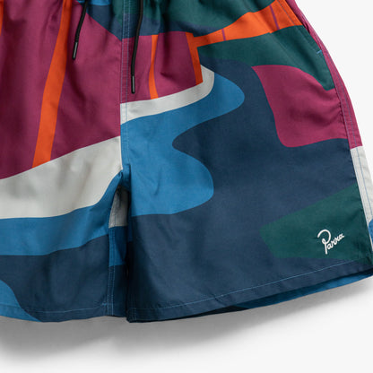 by Parra The Festival Swim Shorts Blue