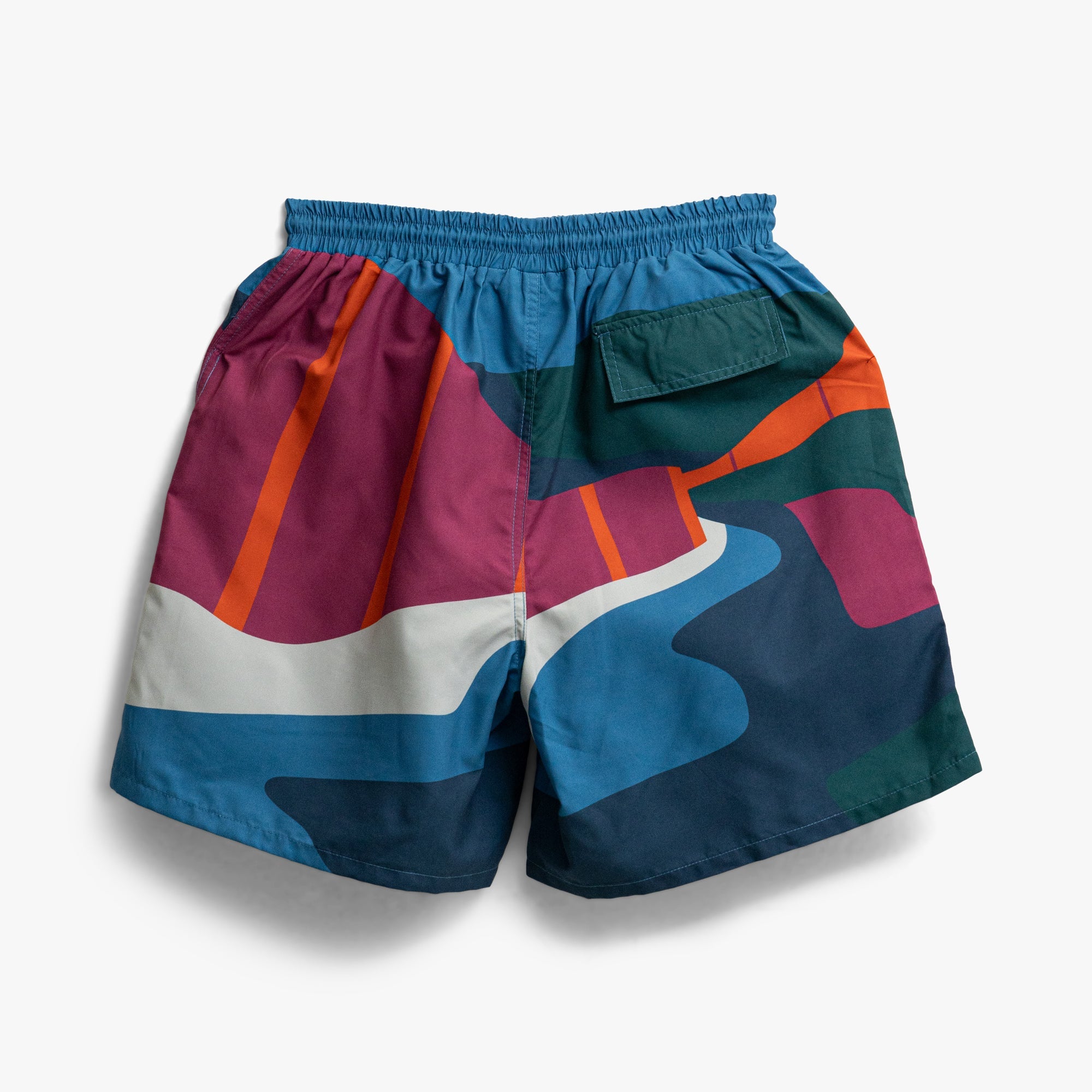by Parra The Festival Swim Shorts Blue