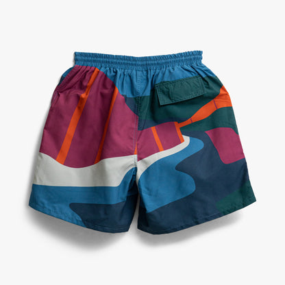 by Parra The Festival Swim Shorts Blue
