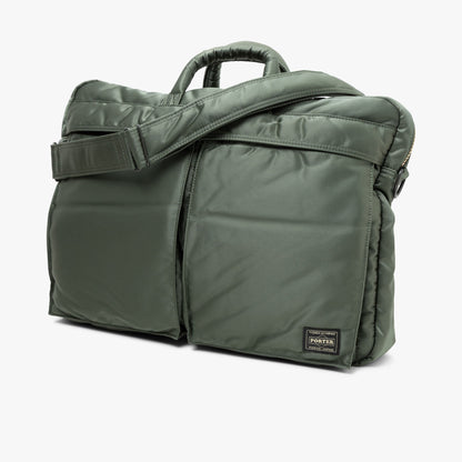 Porter Tanker 2WAY Briefcase / Sage Green