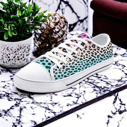 Gradient Leopard Print