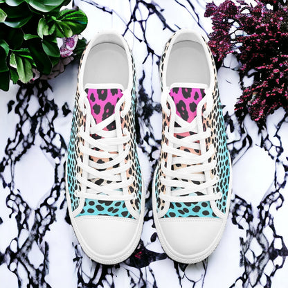 Gradient Leopard Print