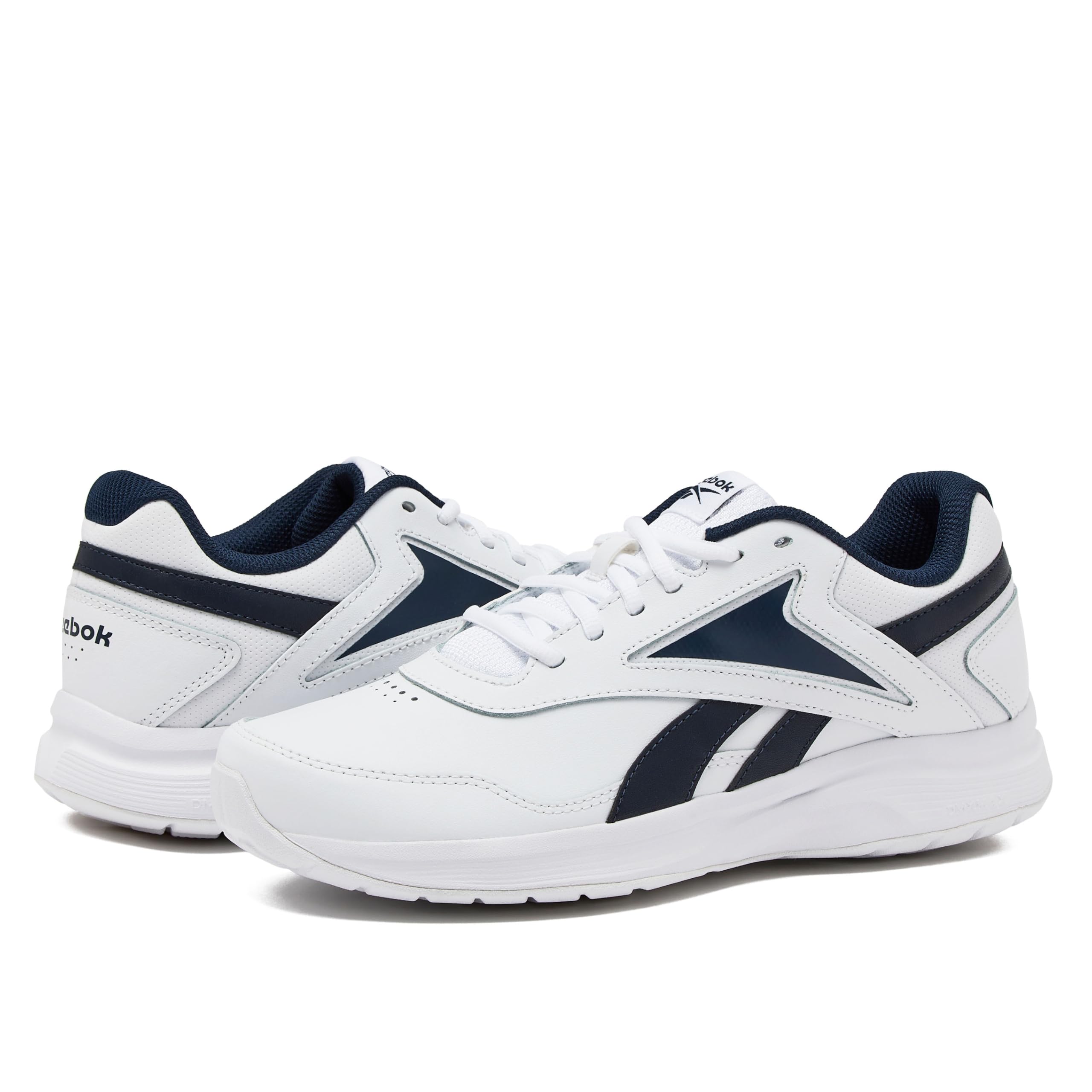Reebok Ultra 7 DMX Max Walking Sneakers for Men Shoe, White/Collegiate Navy/Collegiate Royal, 10.5