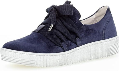 WOMEN'S GABOR 33.333.16 BOW TIE SNEAKER | MARINE