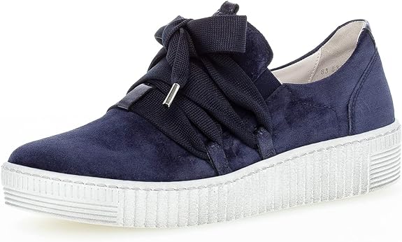 WOMEN'S GABOR 33.333.16 BOW TIE SNEAKER | MARINE