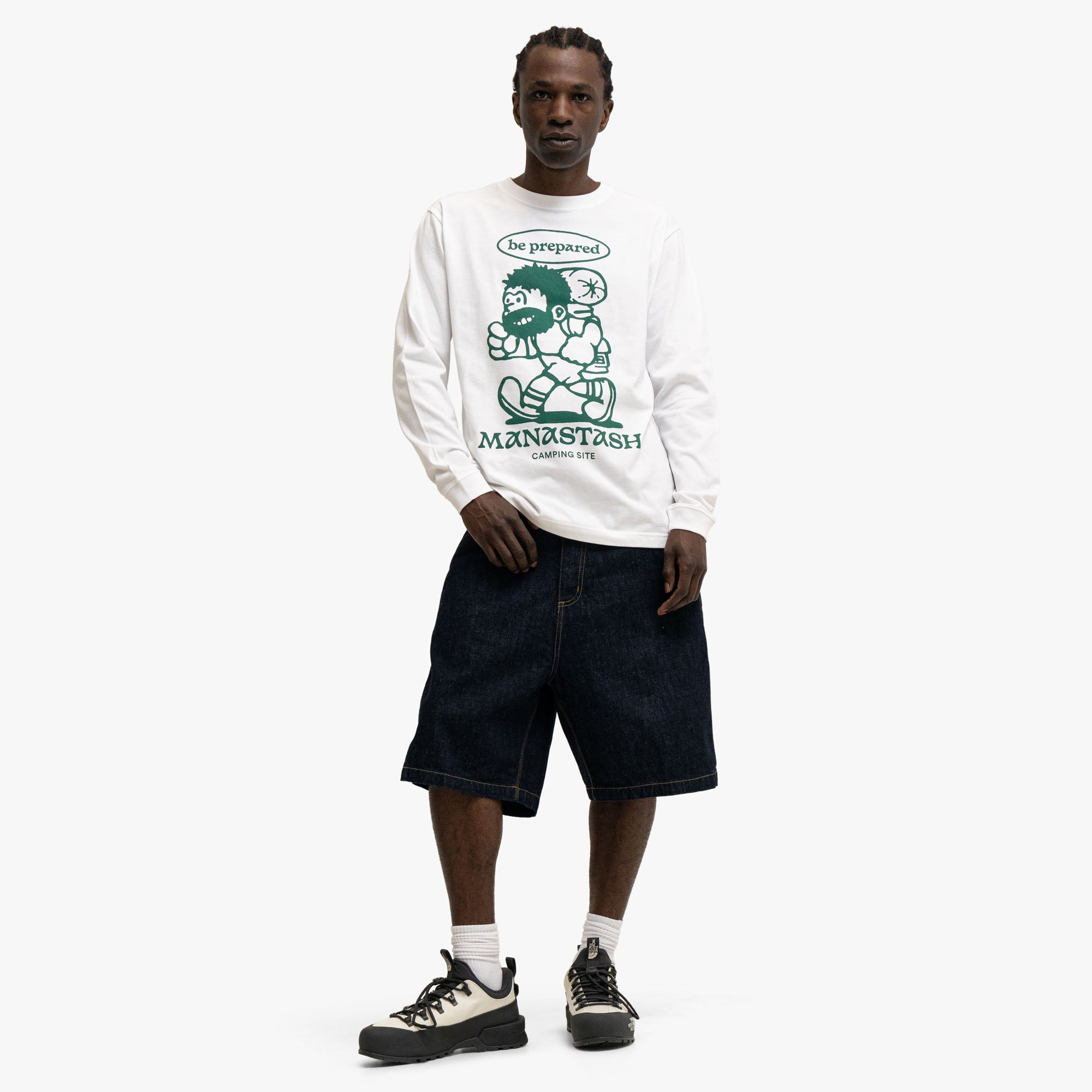 Manastash Prepared Longsleeve White