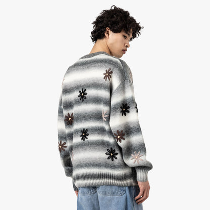 Patta Peace & Love Knitted Cardigan Forged Iron