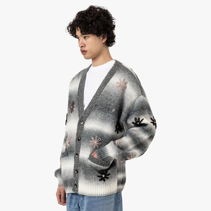 Patta Peace & Love Knitted Cardigan Forged Iron
