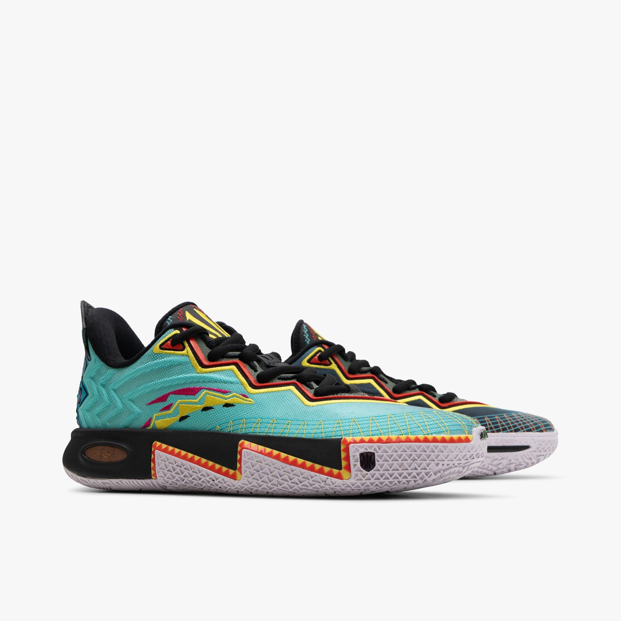 ANTA KAI 2 Retro 90 Teal / Black - Orange