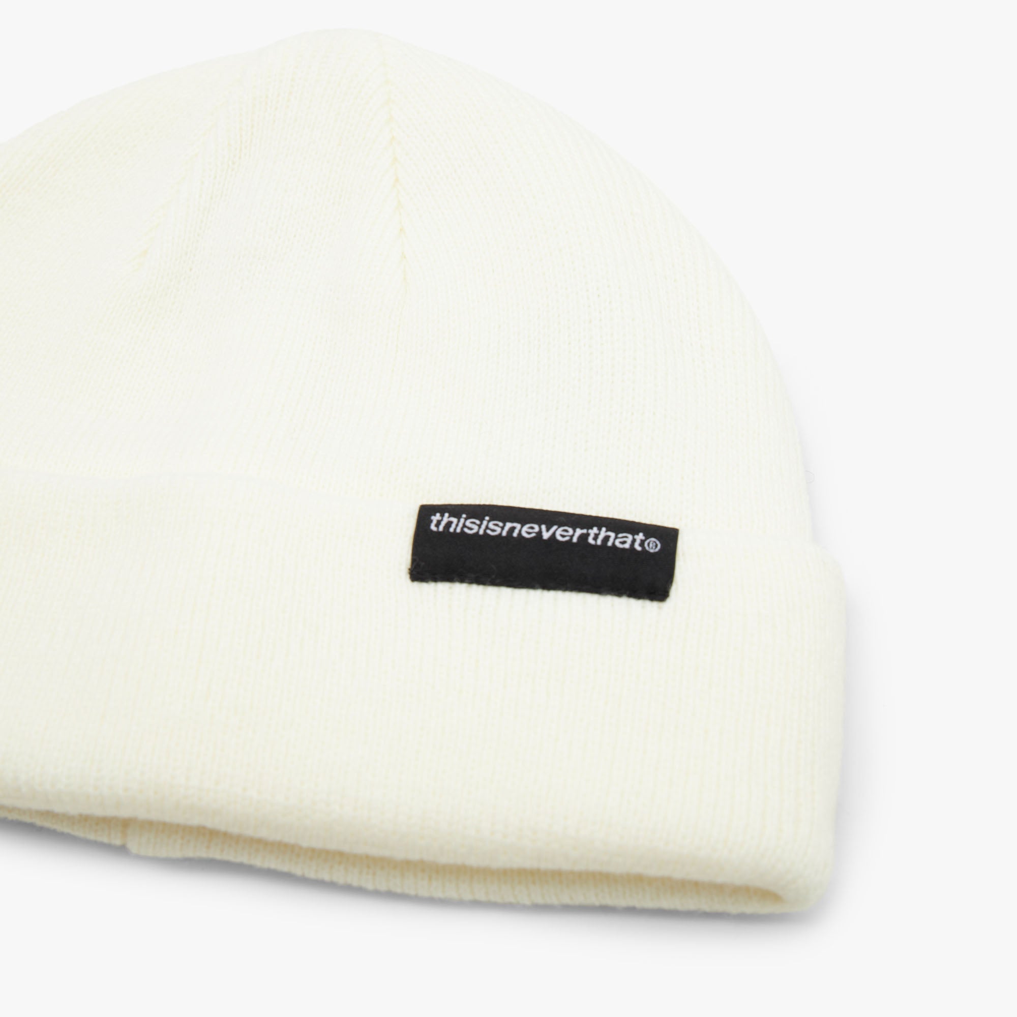 thisisneverthat SP-Logo 2way Beanie / Off White