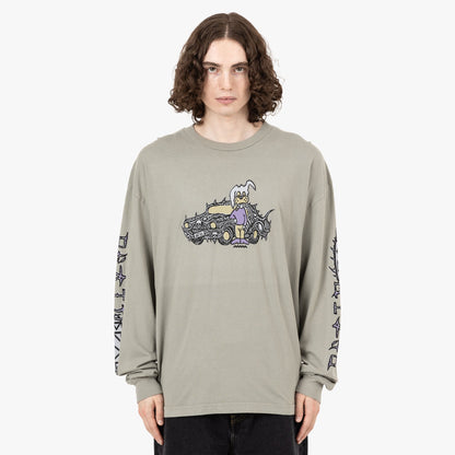 Brain Dead Bio Dog Long Sleeve T-shirt / Seagrass