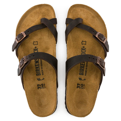 WOMEN'S BIRKENSTOCK MAYARI OILED LEATHER | HABANA