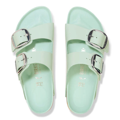 WOMEN'S BIRKENSTOCK ARIZONA BIG BUCKLE | HIGH SHINE SURF GREEN