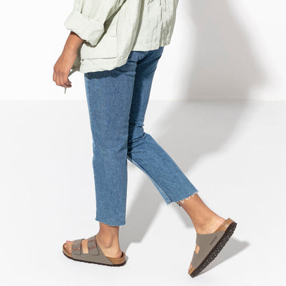 UNISEX BIRKENSTOCK ARIZONA BIRKIBUC | STONE